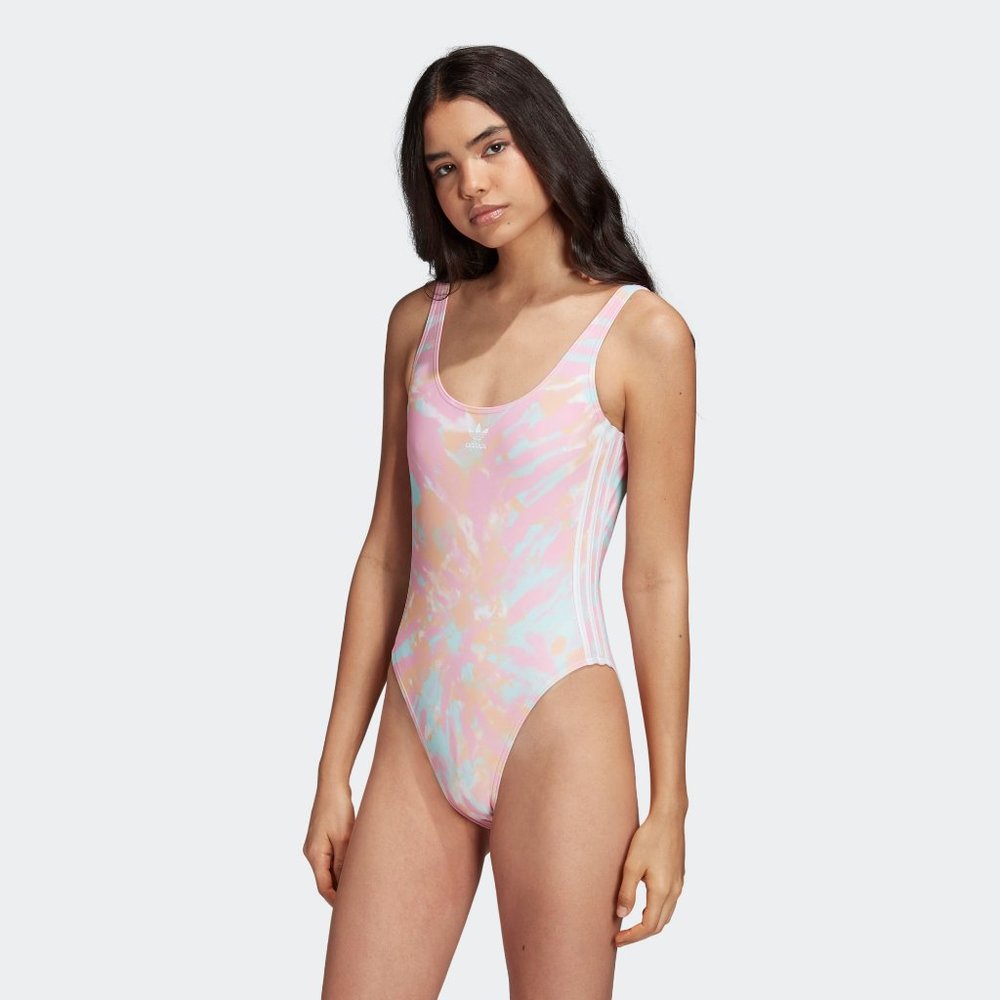 NWT Adidas Tie Dye One-Piece Swimsuit-M